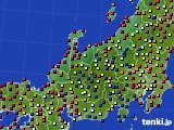 北陸地方のアメダス実況(日照時間)(2019年07月26日)
