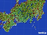 東海地方のアメダス実況(日照時間)(2019年07月26日)