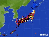 アメダス実況(日照時間)(2019年07月26日)