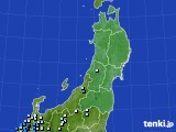 東北地方のアメダス実況(降水量)(2019年07月27日)