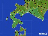 道南のアメダス実況(気温)(2019年07月27日)