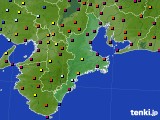 三重県のアメダス実況(日照時間)(2019年07月28日)