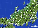 北陸地方のアメダス実況(風向・風速)(2019年07月28日)