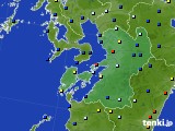 熊本県のアメダス実況(日照時間)(2019年07月29日)