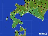 2019年07月29日の道南のアメダス(気温)