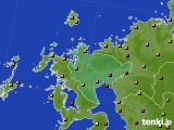 佐賀県のアメダス実況(気温)(2019年07月29日)