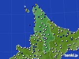 2019年07月29日の道北のアメダス(風向・風速)