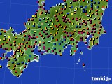 東海地方のアメダス実況(日照時間)(2019年07月30日)