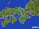 2019年07月30日の近畿地方のアメダス(日照時間)