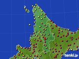 2019年07月30日の道北のアメダス(気温)