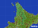 2019年08月01日の道北のアメダス(気温)