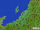 新潟県のアメダス実況(日照時間)(2019年08月02日)