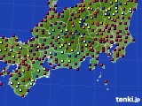 2019年08月03日の東海地方のアメダス(日照時間)