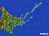 道東のアメダス実況(日照時間)(2019年08月03日)