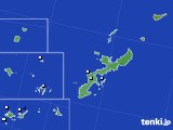 沖縄県のアメダス実況(降水量)(2019年08月04日)