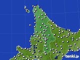 道北のアメダス実況(風向・風速)(2019年08月04日)