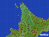 アメダス実況(気温)(2019年08月05日)