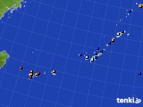 沖縄地方のアメダス実況(日照時間)(2019年08月07日)
