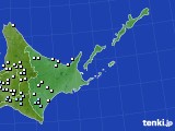2019年08月08日の道東のアメダス(降水量)