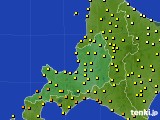 アメダス実況(気温)(2019年08月08日)