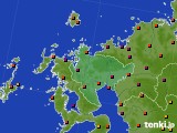 2019年08月11日の佐賀県のアメダス(気温)