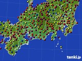 2019年08月12日の東海地方のアメダス(日照時間)