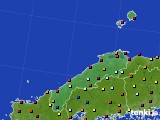 2019年08月12日の島根県のアメダス(日照時間)