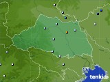 埼玉県のアメダス実況(降水量)(2019年08月14日)