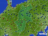 長野県のアメダス実況(日照時間)(2019年08月14日)