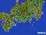 東海地方のアメダス実況(日照時間)(2019年08月26日)