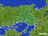 兵庫県のアメダス実況(日照時間)(2019年08月26日)