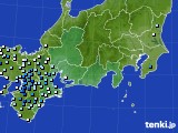 東海地方のアメダス実況(降水量)(2019年08月27日)