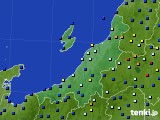 新潟県のアメダス実況(日照時間)(2019年08月27日)