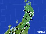 東北地方のアメダス実況(降水量)(2019年08月30日)