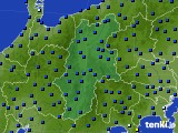 長野県のアメダス実況(日照時間)(2019年08月30日)