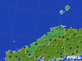 2019年08月30日の島根県のアメダス(日照時間)