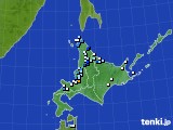 2019年08月31日の北海道地方のアメダス(降水量)