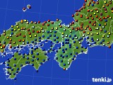 2019年08月31日の近畿地方のアメダス(日照時間)