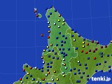 道北のアメダス実況(日照時間)(2019年08月31日)