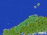 島根県のアメダス実況(日照時間)(2019年08月31日)