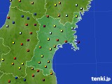 2019年08月31日の宮城県のアメダス(日照時間)