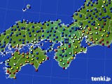 近畿地方のアメダス実況(日照時間)(2019年09月01日)