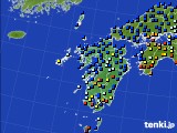 九州地方のアメダス実況(日照時間)(2019年09月01日)