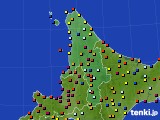 道北のアメダス実況(日照時間)(2019年09月01日)