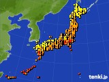 アメダス実況(気温)(2019年09月01日)