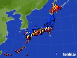 アメダス実況(日照時間)(2019年09月02日)