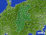 長野県のアメダス実況(風向・風速)(2019年09月03日)