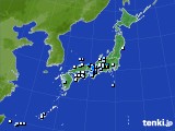 アメダス実況(降水量)(2019年09月04日)