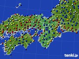 2019年09月04日の近畿地方のアメダス(日照時間)