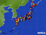 アメダス実況(日照時間)(2019年09月05日)